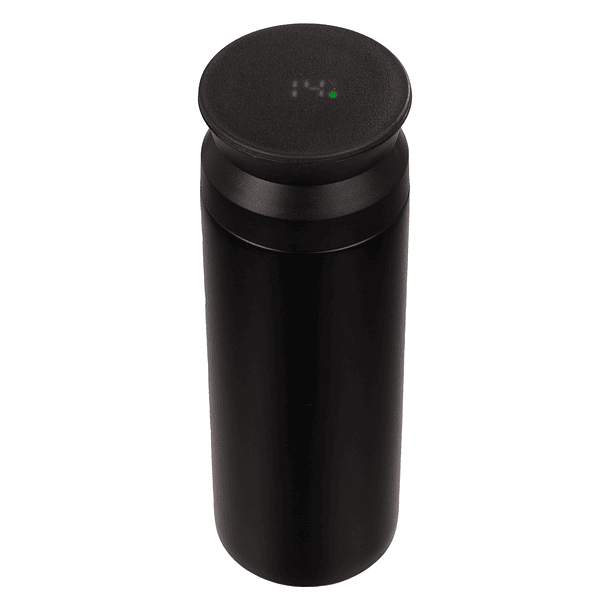 Termo doble pared de acero, con termómetro digital 480cc 4