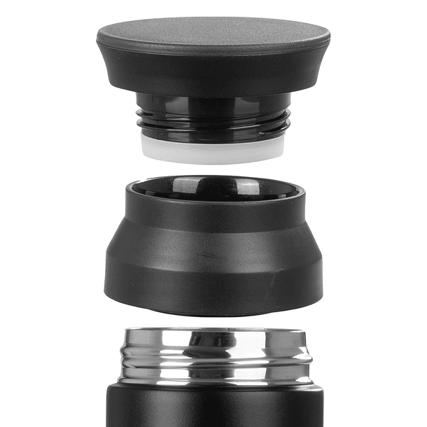 Termo doble pared de acero, con termómetro digital 480cc 6