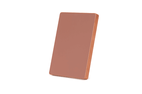 Placa Galvano encobrizado "BLOCK"