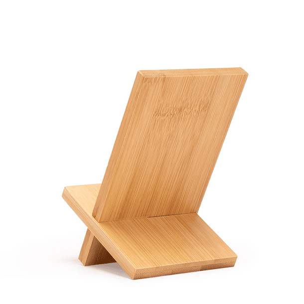 Base Soporte Bamboo para Tablet y Celular  2