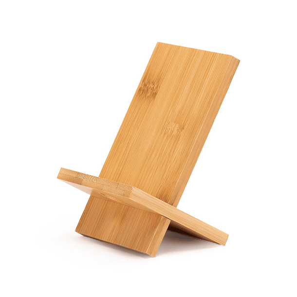 Base Soporte Bamboo para Tablet y Celular  3