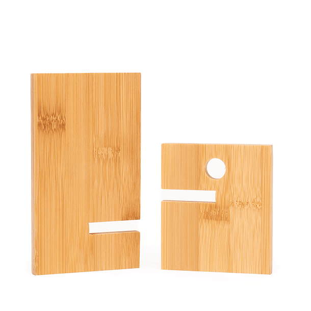 Base Soporte Bamboo para Tablet y Celular  6