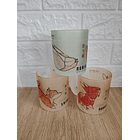 Tazón de Vidrio Empavonado 320cc Sublimación 10