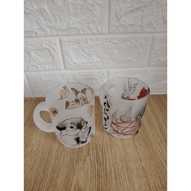 Tazón de Vidrio Empavonado 320cc Sublimación 13