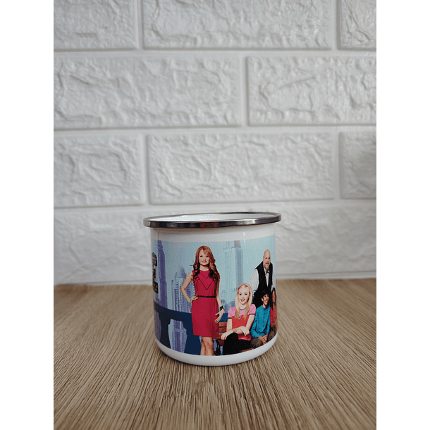 Tazón Enlozado Sublimación 700cc 10