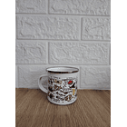 Tazón Enlozado Sublimación 700cc 11