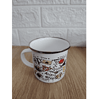 Tazón Enlozado Sublimación 350cc 46