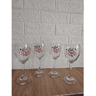 Pack de 6 Copas Diseños Fiestas Patrias Viva Chile 2