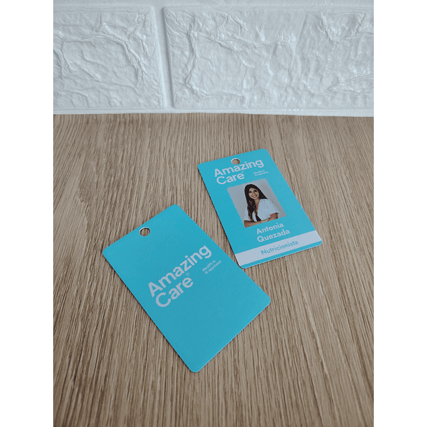 CREDENCIAL DE PVC PERSONALIZADA 13