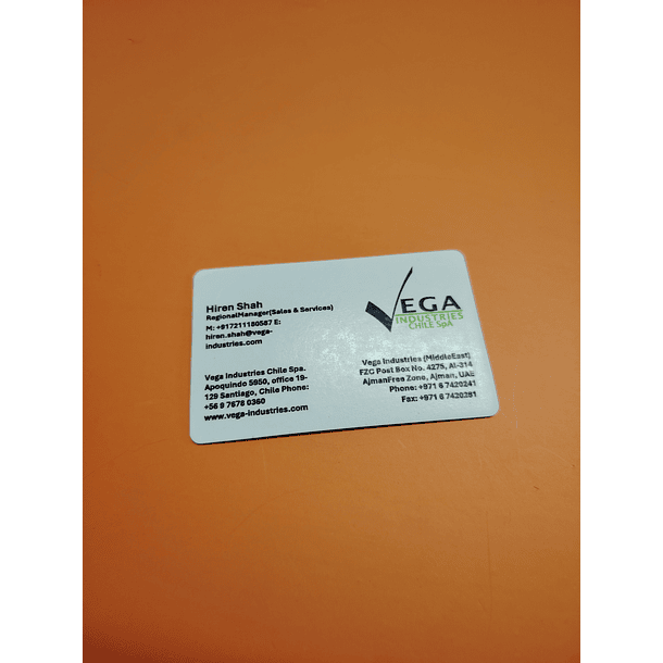 CREDENCIAL DE PVC PERSONALIZADA 16