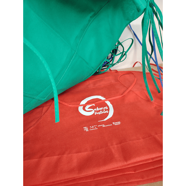 Delantal-Pechera de TNT 16