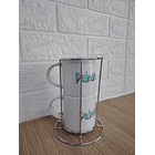 Pack 2 Tazones Café  4