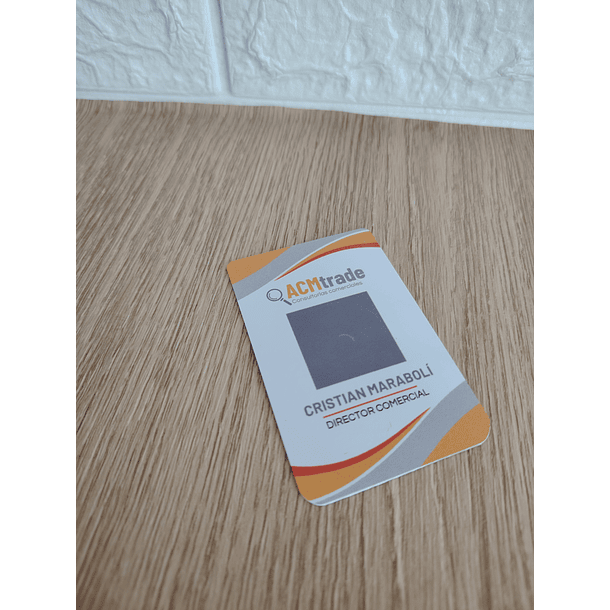 CREDENCIAL DE PVC PERSONALIZADA 21