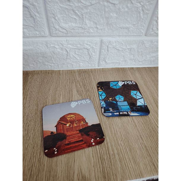 Imán cuadrado 9.5 x 9.5 cm para Sublimación 2