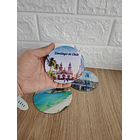 Imán redondo grande para Sublimación 5