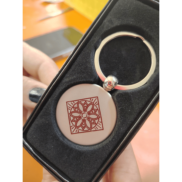 Llavero Metálico Redondo 3