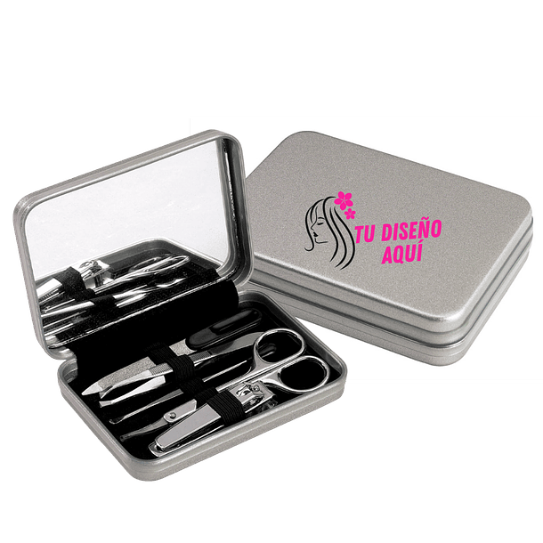Set de Manicure Metálico 3