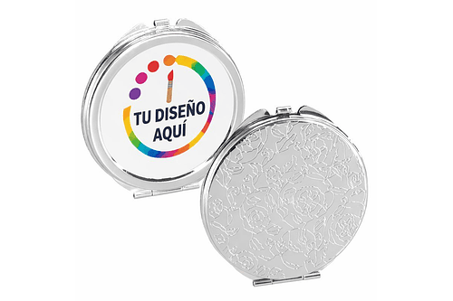 Espejo Metálico Redondo Sublimación