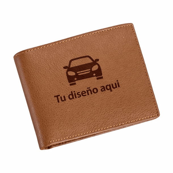 Billetera de Cuero Diseño Clasico 14