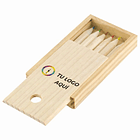 Set Lápices Colores Madera 6