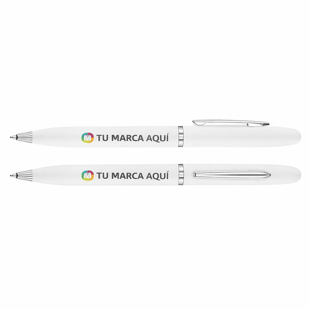 BOLÍGRAFO METÁLICO TROOPER TINTA NEGRA 5