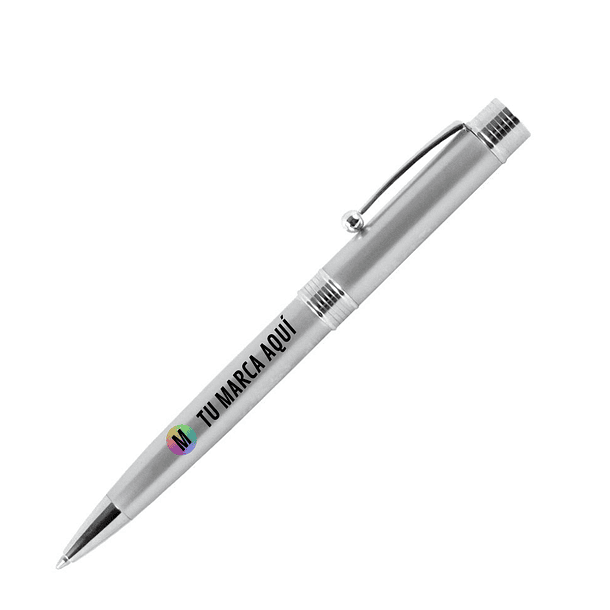 BOLÍGRAFO METÁLICO HARLEY TINTA AZUL 3