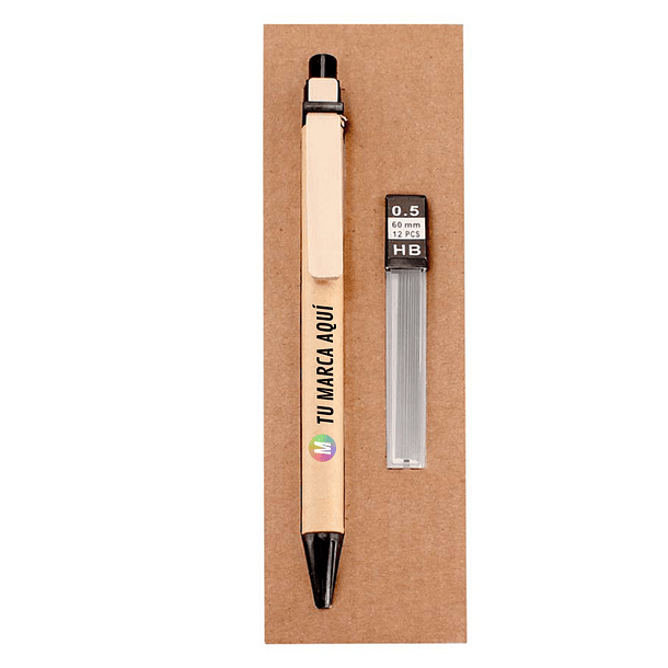 Set Portaminas Ecológico 3