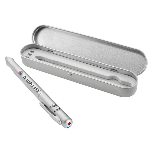 Bolígrafo Metálico 4 en 1 9