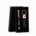 Set de Regalo boligrafo más llavero encobrizados. 7