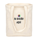 Bolsa de PolyCotton SAVE THE PLANET 30 x 40 X 10 cm 4