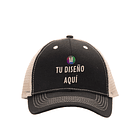 Gorro Jockey Deluxe con Malla Mesh 7