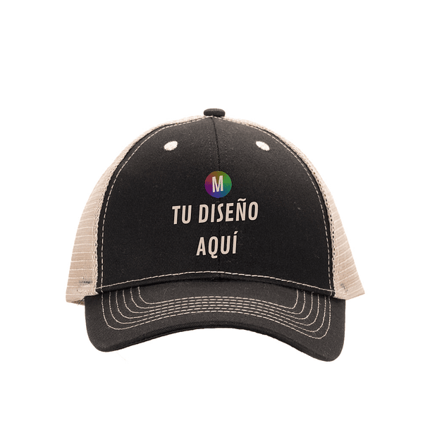 Gorro Jockey Deluxe con Malla Mesh 7