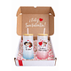 Pack Botella Vidrio Dia de los Enamorados