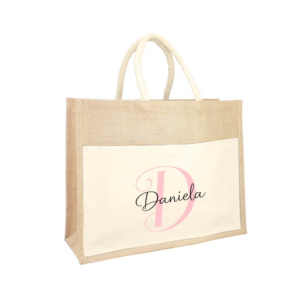 Cartera de yute día de la Madre 2