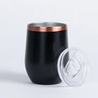 Vaso térmico negro/encobrizado LEEDS 350cc 1