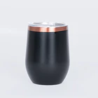 Vaso térmico negro/encobrizado LEEDS 350cc 2