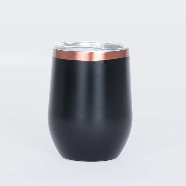 Vaso térmico negro/encobrizado LEEDS 350cc 2