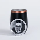 Vaso térmico negro/encobrizado LEEDS 350cc 3