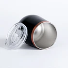 Vaso térmico negro/encobrizado LEEDS 350cc 4