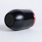 Vaso térmico negro/encobrizado LEEDS 350cc 6
