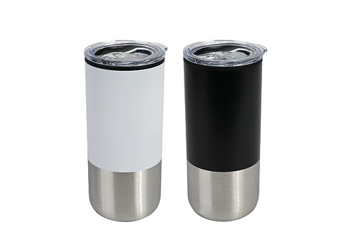 Mug metálico/plástico THEO 450cc