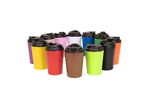 Mug térmico metálico doble pared NORWAY 355cc.