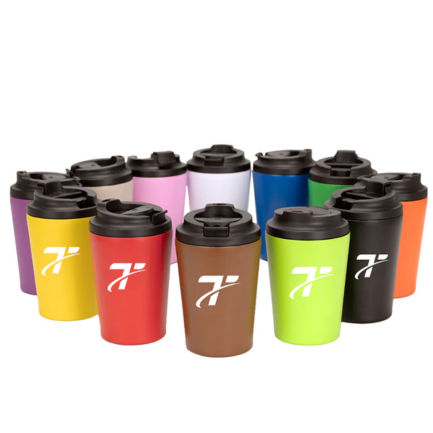 Mug térmico metálico doble pared NORWAY 355cc. 16