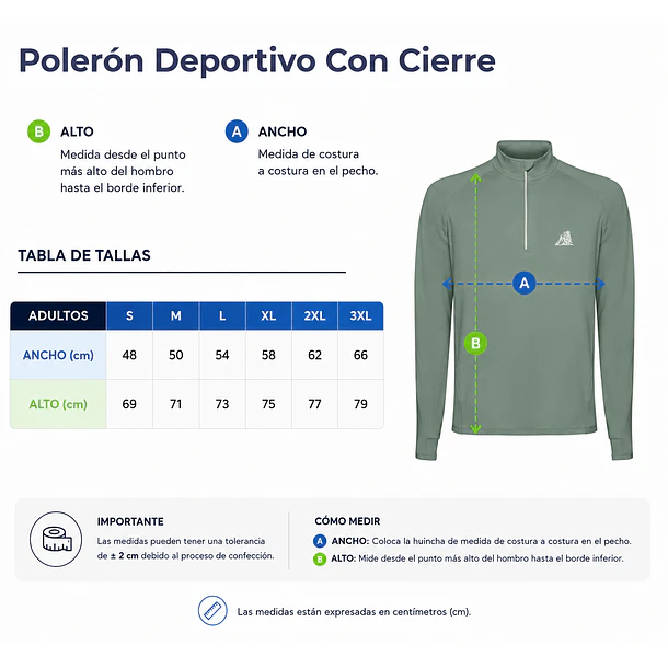 Polerón Deportivo con Cierre 7