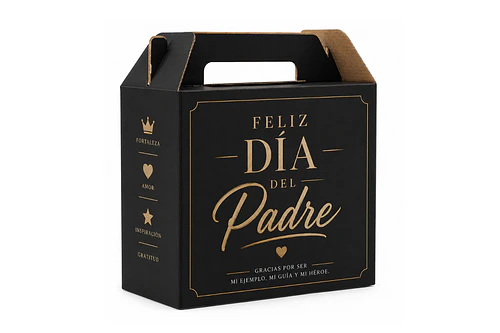 CAJA AUTOARMABLE DE REGALO DÍA DEL PADRE