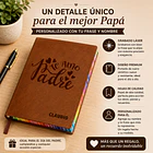 LIBRETA ECOCUERO + BOLÍGRAFO METÁLICO DÍA DEL PADRE 2