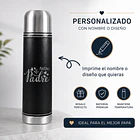 TERMO 500CC. NEGRO PERSONALIZADO DÍA DEL PADRE 2