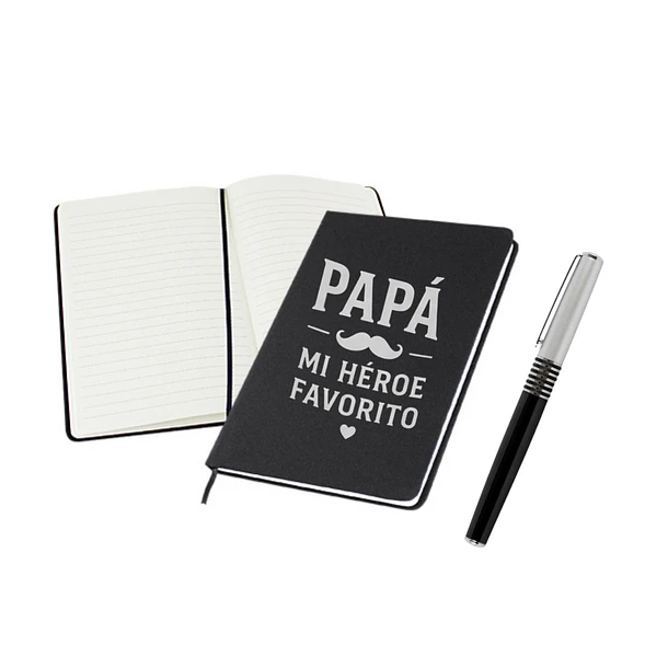 LIBRETA + BOLÍGRAFO DÍA DEL PADRE 2