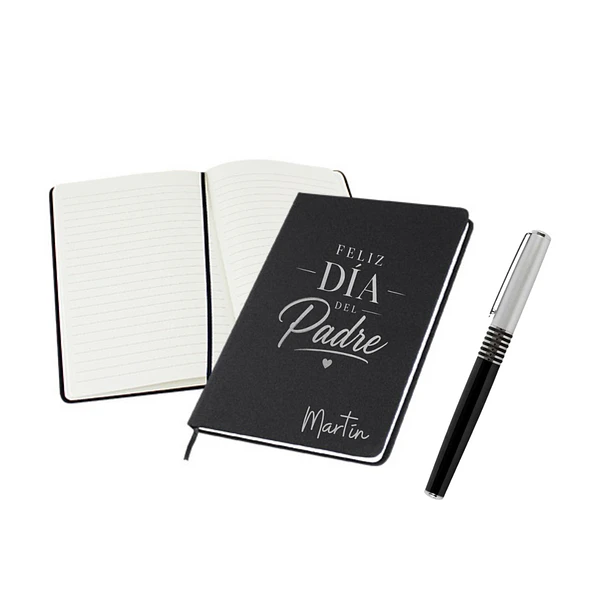 LIBRETA + BOLÍGRAFO DÍA DEL PADRE 3