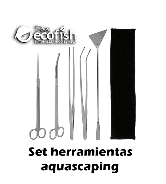 Set de herramientas Aquascaping